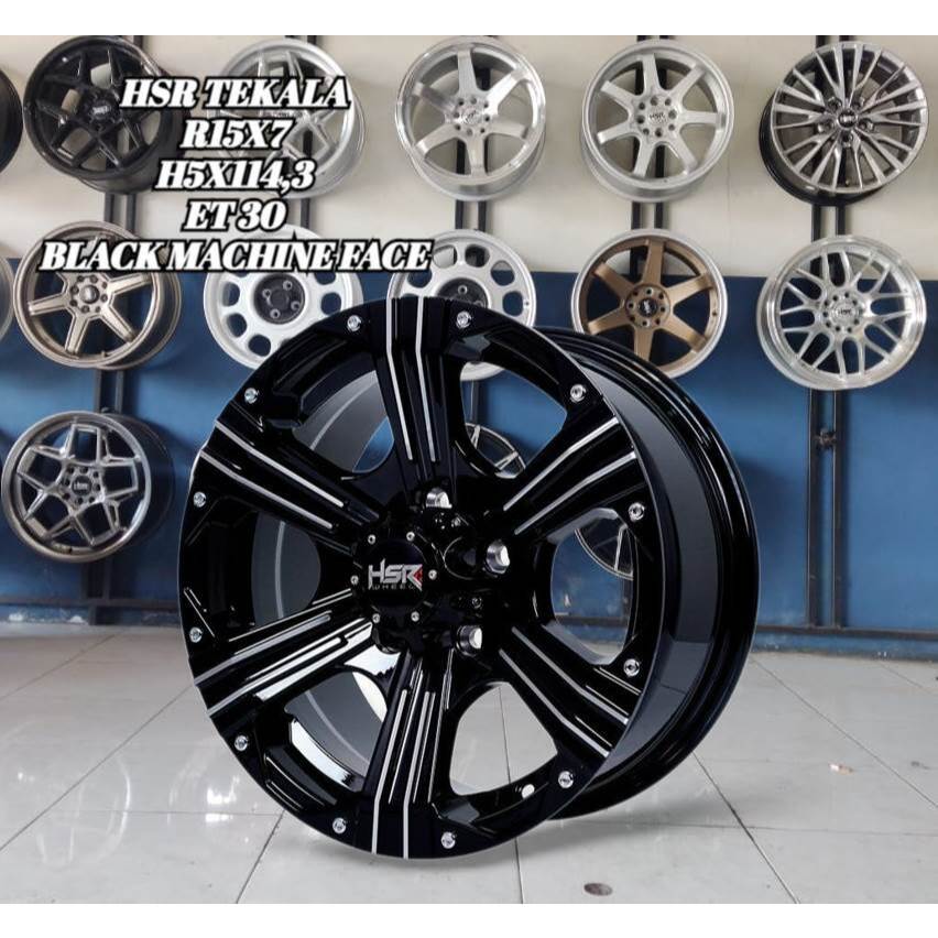 Jual Velg Mobil Offroad Ring Hsr Tekala R Lebar Pcd X Birawa Jogja Shopee Indonesia