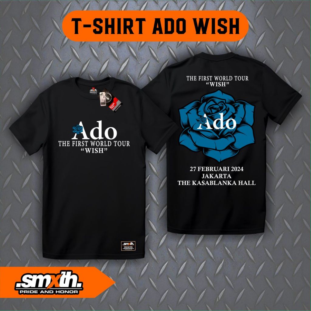 Jual T-Shirt Ado Wish - Kaos Ado The First World Tour Wish - Kaos