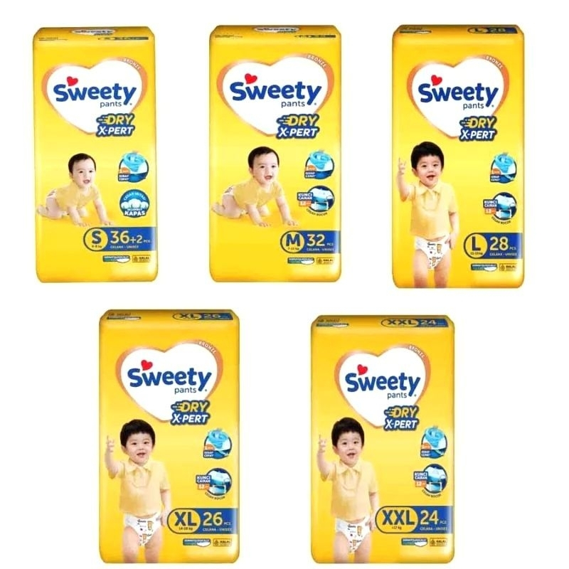 Jual Sweety bronze Pants S36 2/M32/L28/XL24/XXL24 (Kemasan Baru