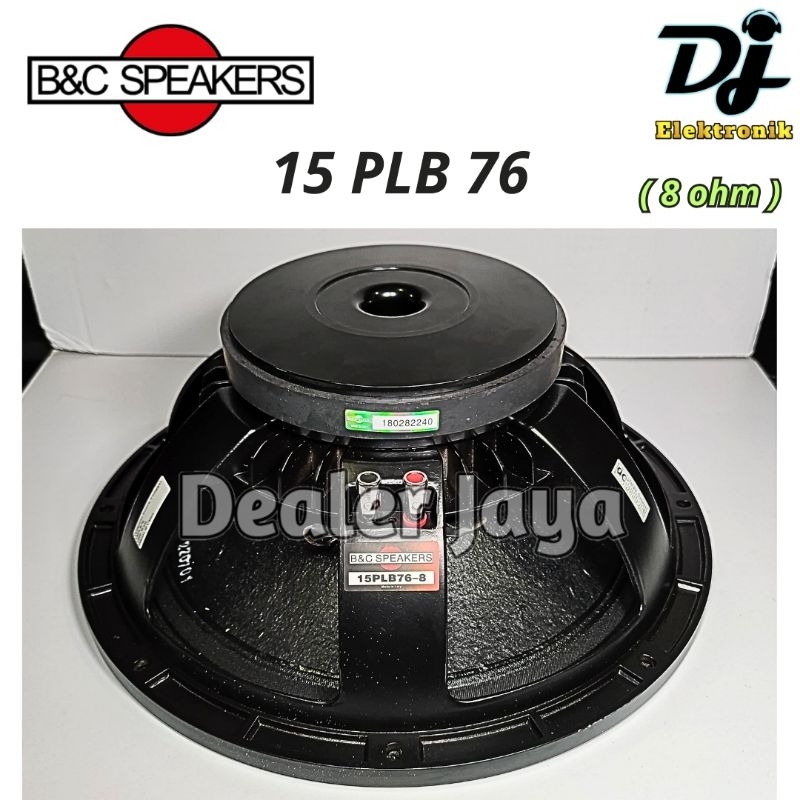 Jual Speaker Komponen B&C / BNC 15 PLB 76 / 15PLB 76 / 15 PLB76