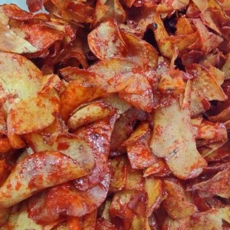 Jual KERIPIK SINGKONG RUJAK 250GR / KERIPIK SINGKONG LENGKET | Shopee ...