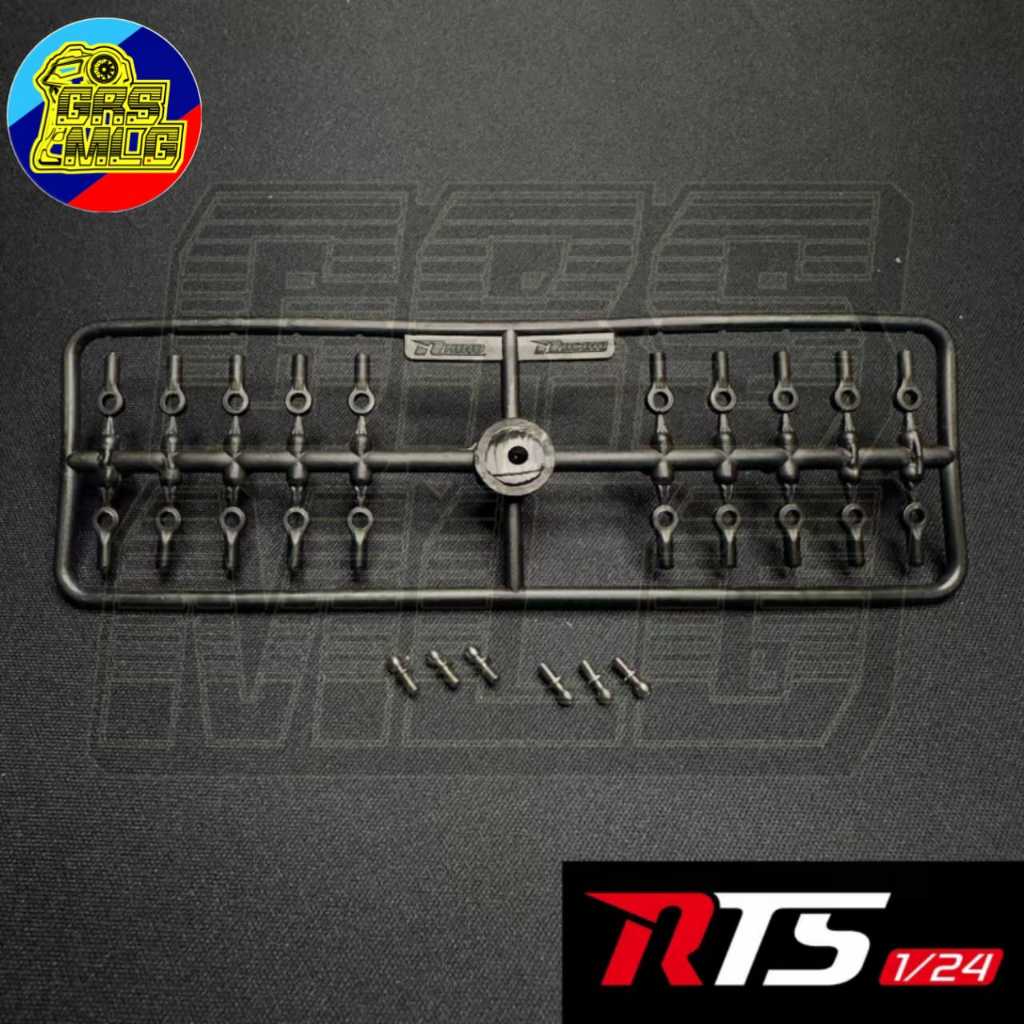Jual Rhino Racing RTS Rod End and Ball End 1/24 1/28 RC Drift Car ...