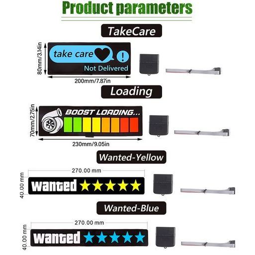 Jual stiker mobil nyala LED luminos Wanted luminous car stickers, EL ...