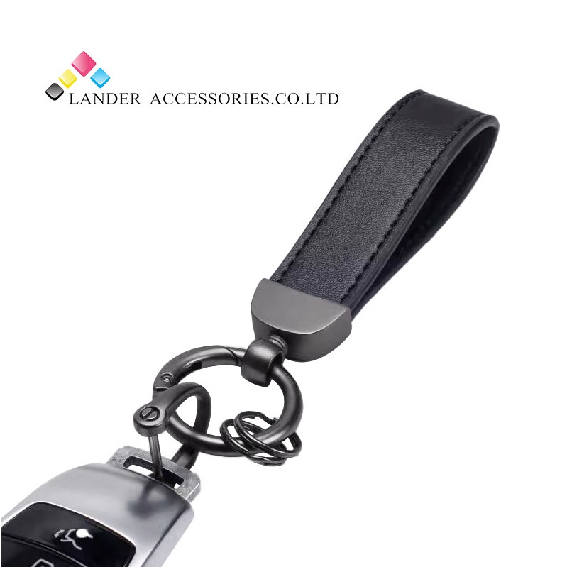 Jual Premium Leather Keychain Gantungan Kunci Mobil Motor LANDER / Key ...
