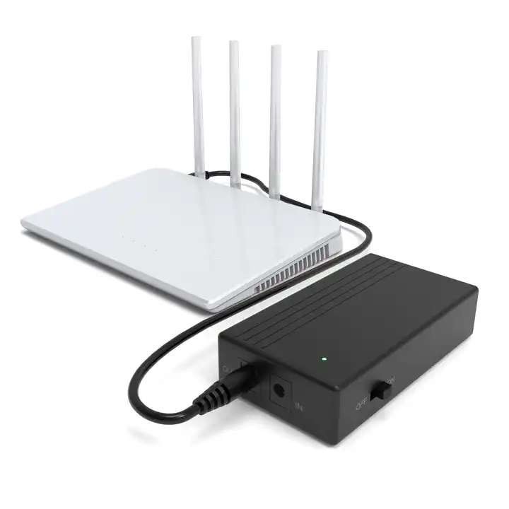Jual DC 12V 2A Mini UPS 6000mAh with 5V 9V converter for CCTV WiFi ...