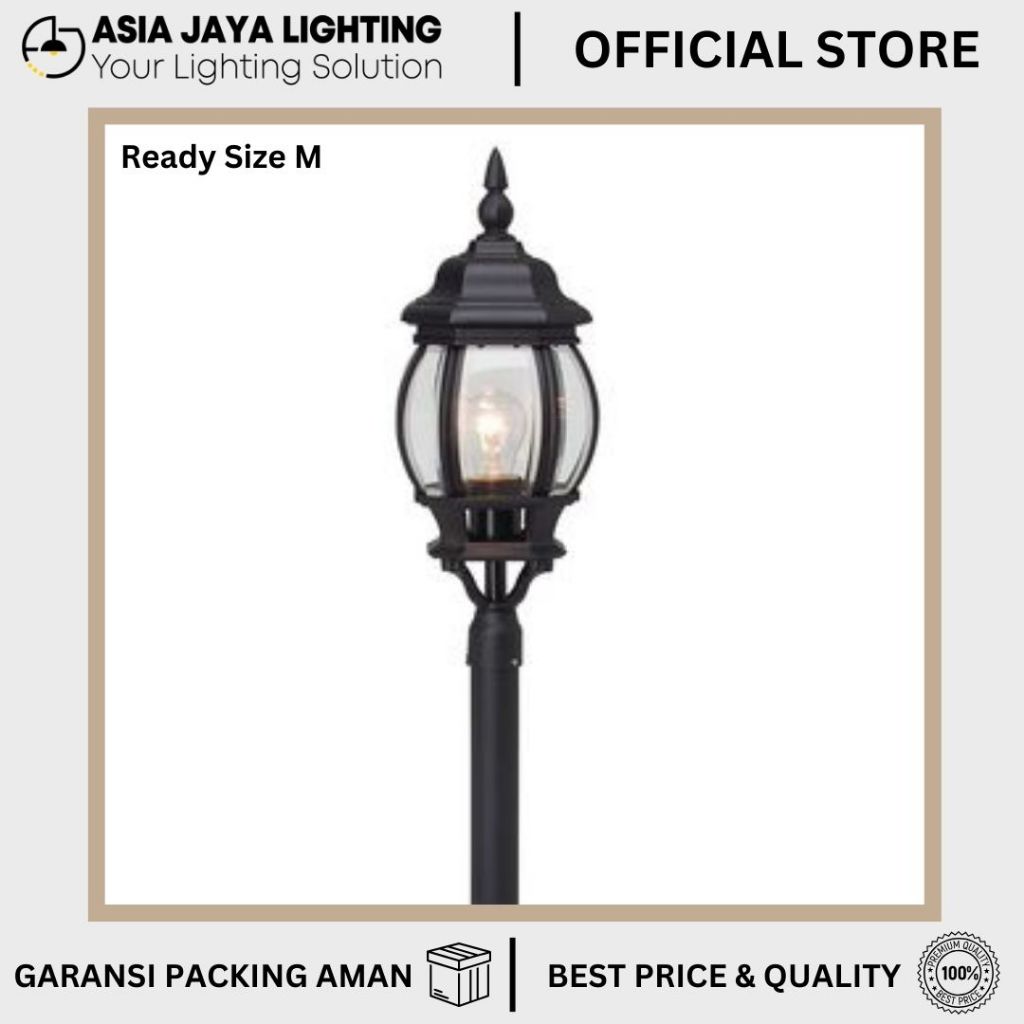 Jual Lampu Taman Tiang Outdoor Klasik Shopee Indonesia