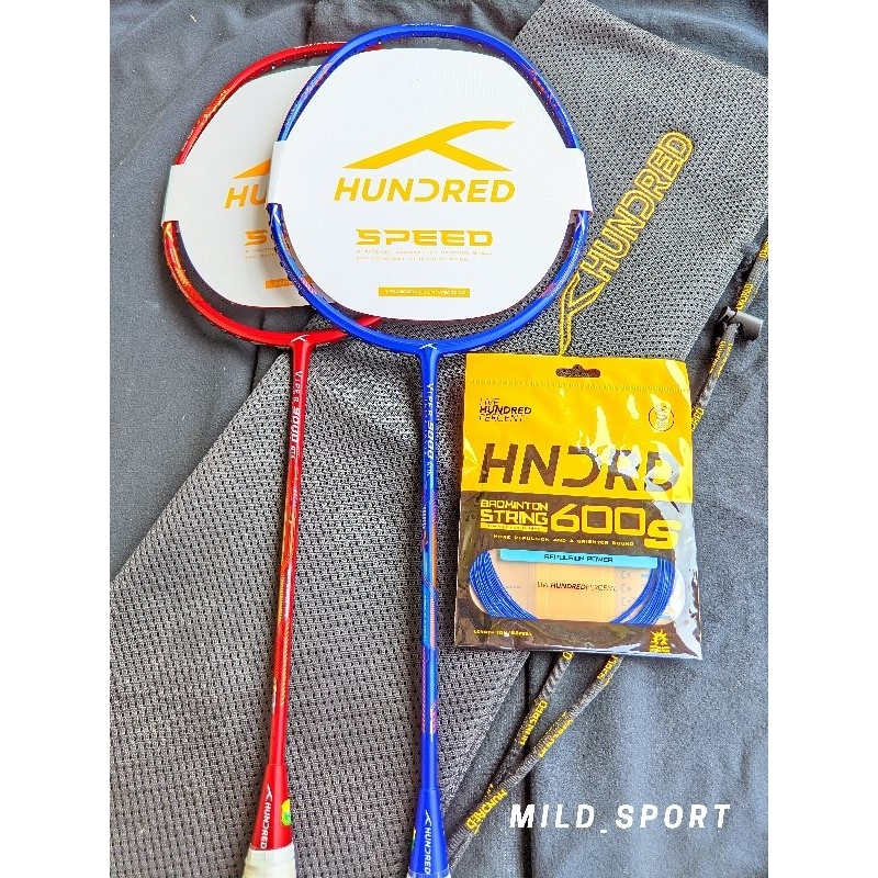 Jual RAKET BADMINTON HUNDRED VIPER 9000 ATTK 32 Lbs ORIGINAL | Shopee ...