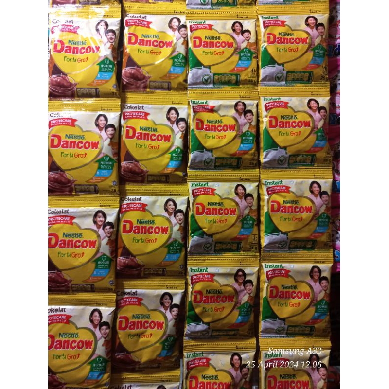Jual Dancow 1 Renceng Isi 10 Sachet Tersedia Vanila Dan Coklat | Shopee ...