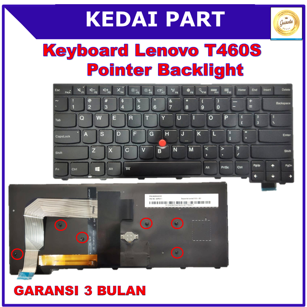 New US Layout Laptop Keyboard Backlit W/ Pointer For Lenovo Thinkpad