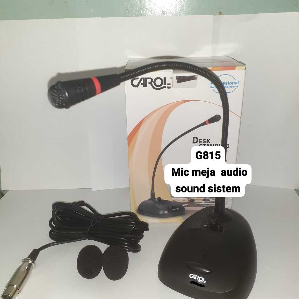 Jual G815 ORIGINAL MIC MEJA METING CONDENSER TABLE PODIUM MICROPHONE ...
