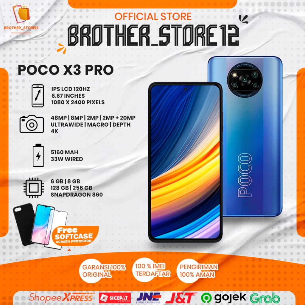 Jual Xiaomi poco x3 pro second original resmi | Shopee Indonesia