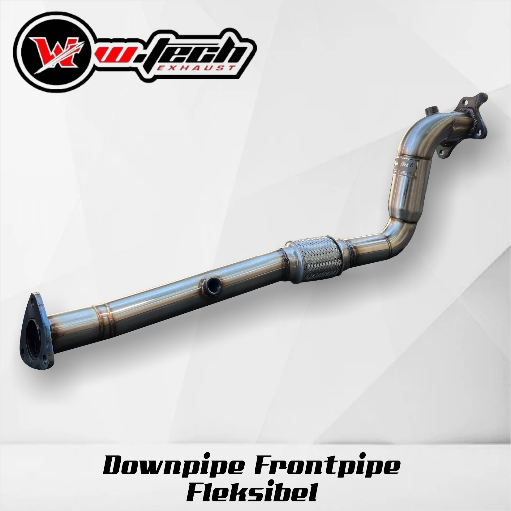 Jual W Tech Downpipe Frontpipe Fleksibel Honda Jazz Ge Brio Old New Freed City Gm