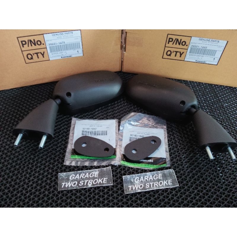Jual MIRROR ASSY SPION NINJA RR OLD NINJA RR NEW ZX CBU SET