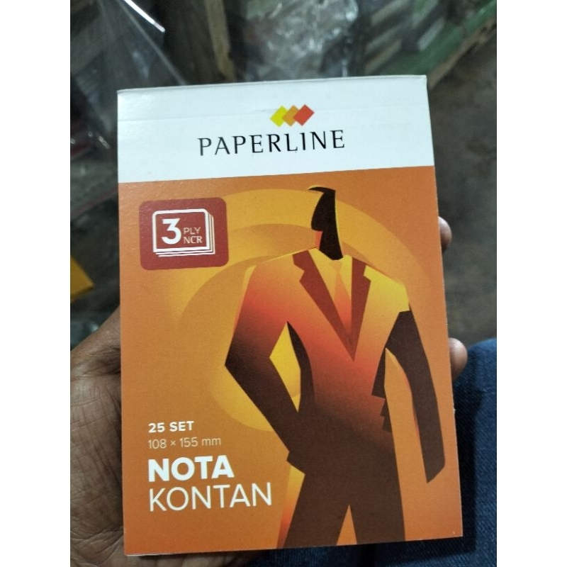 Jual Nota kontan 3 PLY 3 Rangkap Ncr paperline Ukuran a6 | Shopee Indonesia