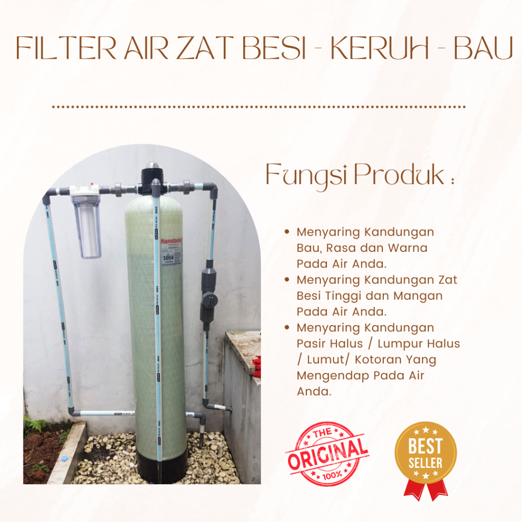 Jual FILTER AIR BAU BESI/FILTER AIR MURAH/FILTER AIR RUMAH TANGGA/ AIR