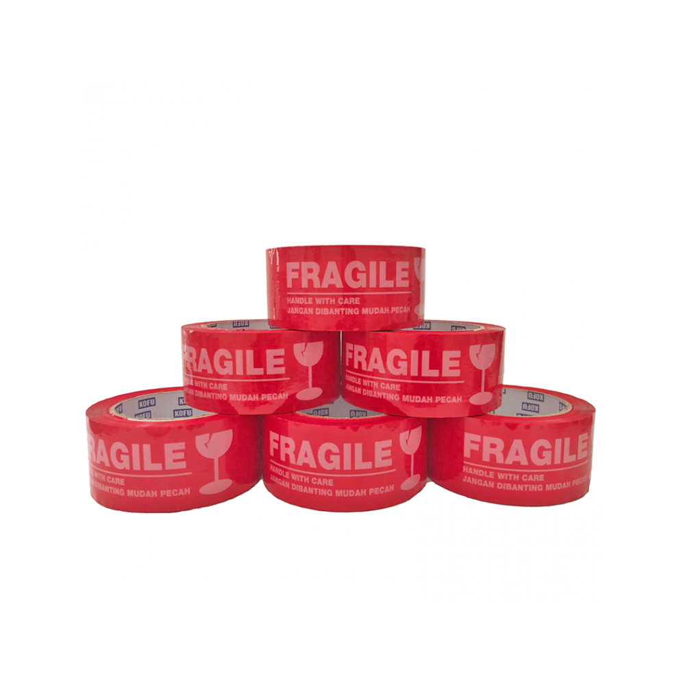 Jual WAJIB PUNYA INI BUAT PACKING LAKBAN FRAGILE WARNA MERAH | Shopee ...