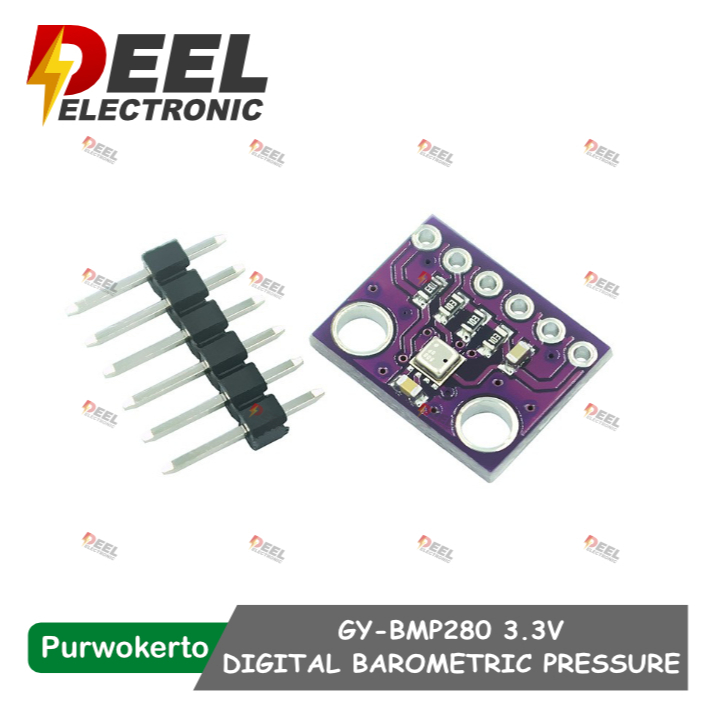 Jual SENSOR DIGITAL BAROMETRIC PRESSURE BMP280 3.3V GY-BMP280 | Shopee ...