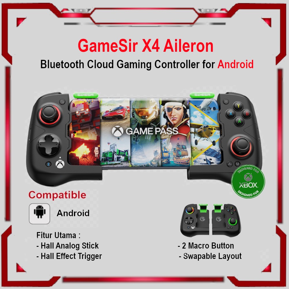 Gamepad Bluetooth X4 Aileron Per Android - Controller Con Joystick Hall Effect Per Xbox, COD E Fortnite - Foto 12