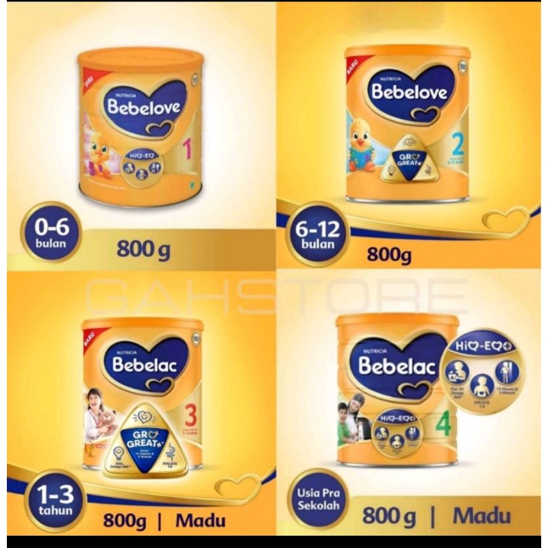Jual Bebelac Gro great+ susu pertumbuhan | Shopee Indonesia