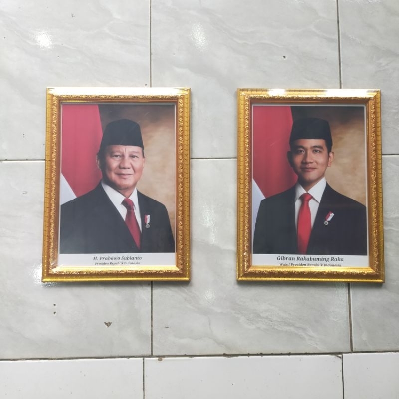 Jual BINGKAI FOTO PRESIDEN DAN WAKIL PRESIDEN | Shopee Indonesia