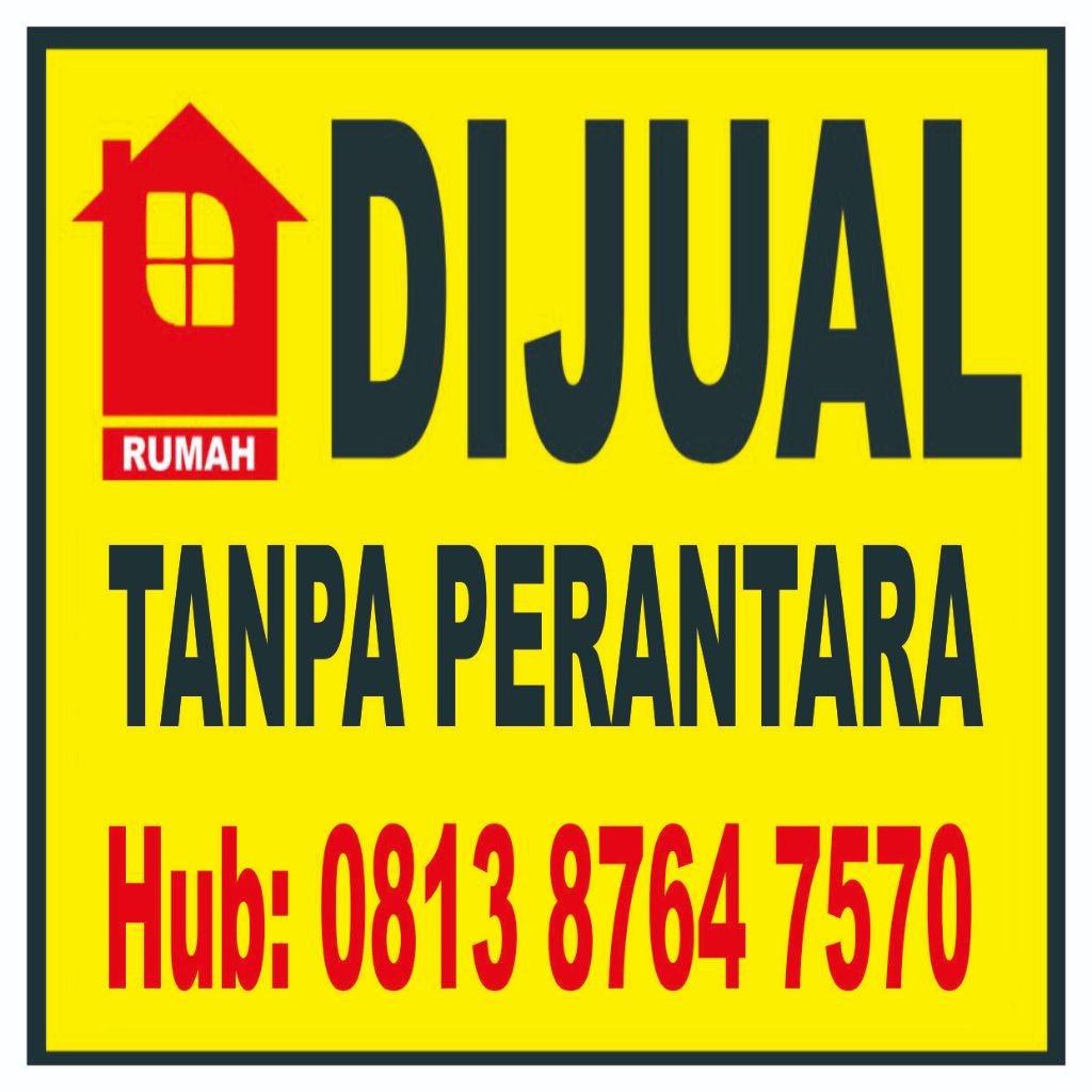 Jual Spanduk/ Banner Jual Rumah. 1 x 1 Meter. Rp.50rb. Sudah termasuk ...