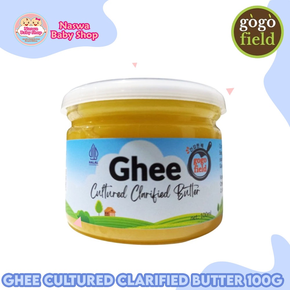 Jual Gogofield Ghee Cultured Clarified Butter 100g Shopee Indonesia