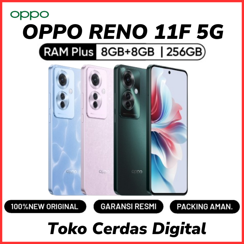 Jual OPPO Reno 11F 5G 8GB/256GB [ Reno11f Reno11 F / Reno 11 F ...