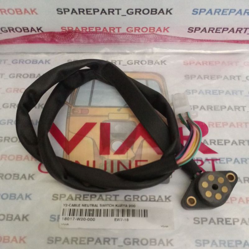 Jual Kabel Netral, Swit Switch Neutral Viar Karya Radiator, Original ...