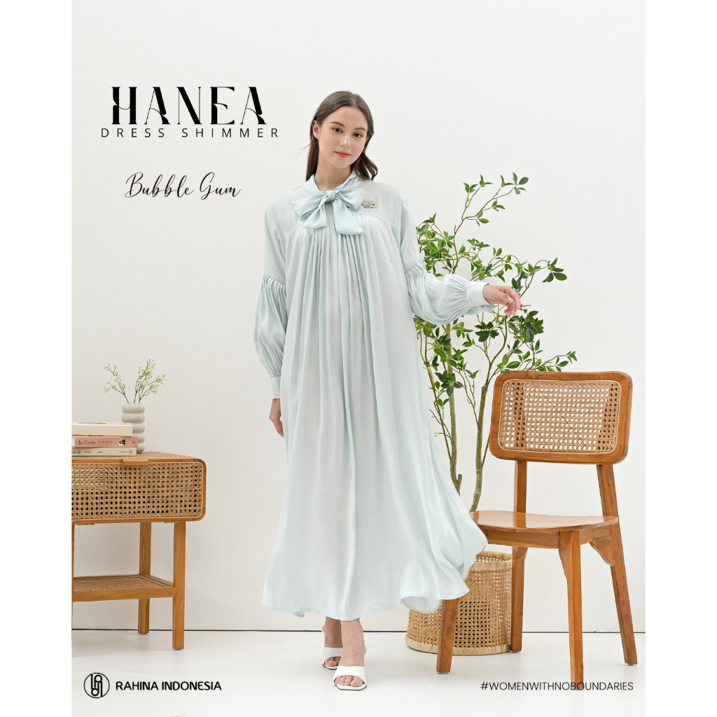Jual Rahina Indonesia - Hanea Dress Shimmer Silk premium tidak ...