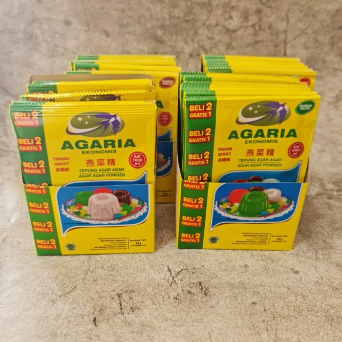 Jual [BERKAH] Forisa Agar Agaria Ekonomis Powder Agar Agar 7gr Tanpa ...