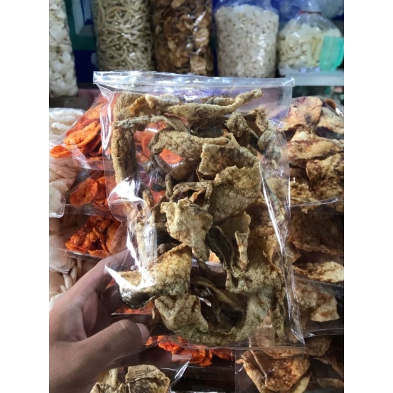 Jual [distributor] Kerupuk Kulit Ikan Kakap Khas Kenjeran Surabaya