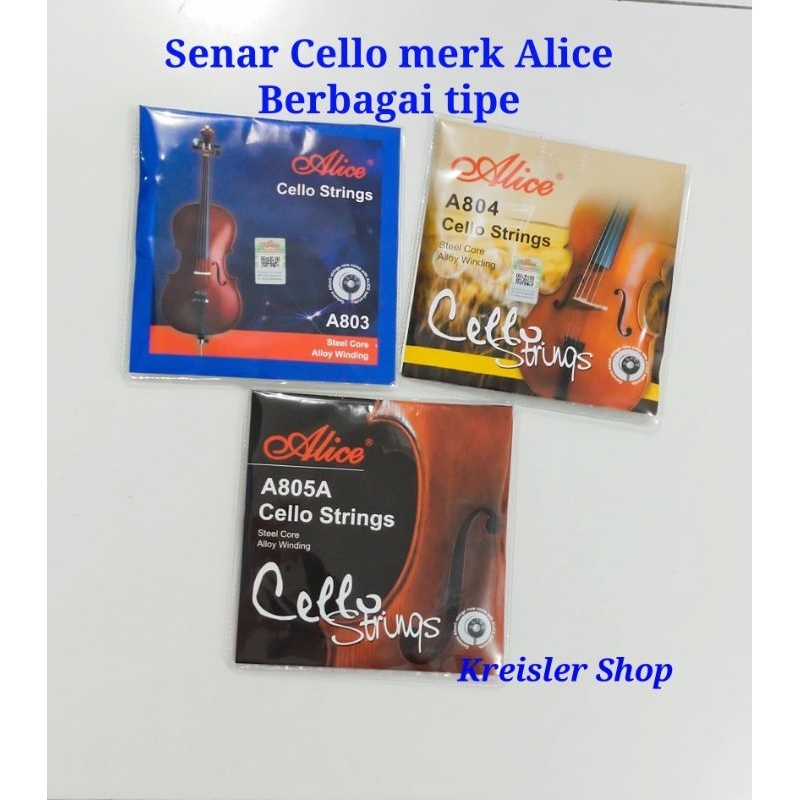 Jual Senar cello Alice A803 A804 A805 Alice A805A harga 1 set | Shopee ...