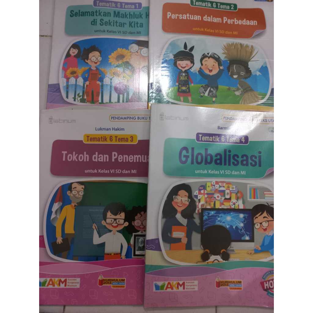 Jual BUKU TEMATIK PLATINUM SD Kelas 6 Tema 1 2 3 4 5 6 7 8 9 KURIKULUM ...
