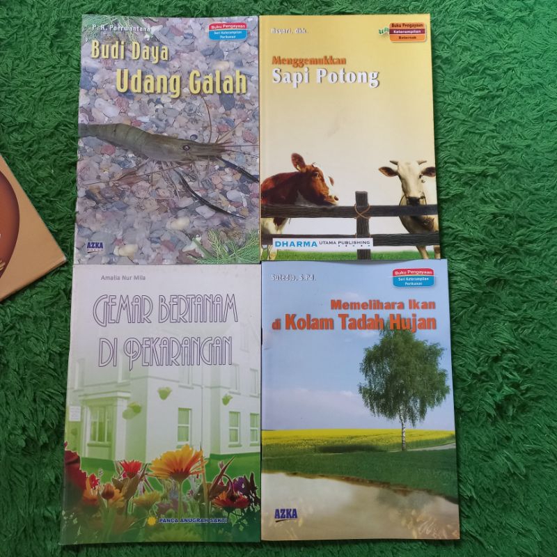 Jual ORIGINAL BUKU BUDIDAYA BUDI DAYA MEMELIHARA IKAN DI KOLAM TADAH ...