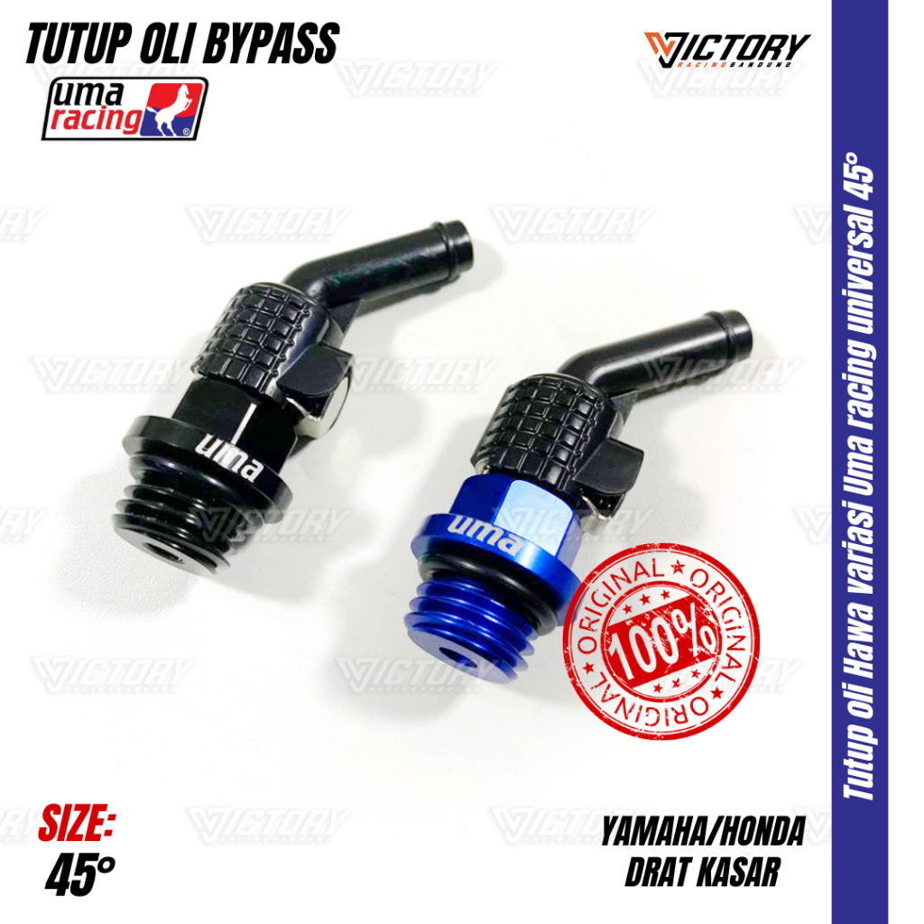 Jual Tutup Oli Variasi Uma Racing Hawa 45 Derajat original uma racing ...