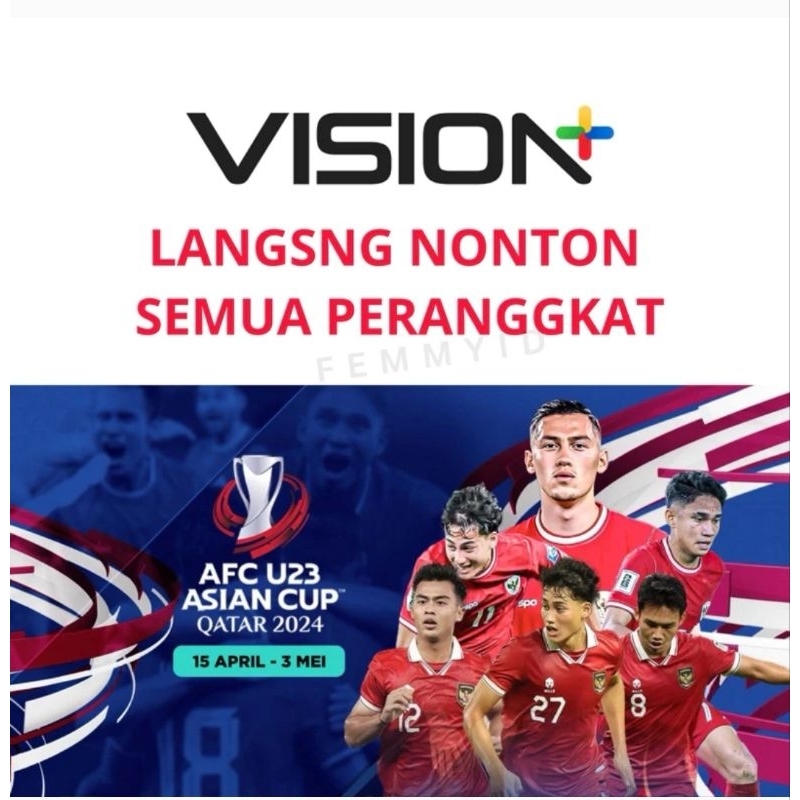 Jual Vision+ plus Sport Timnas Indonesia | Shopee Indonesia