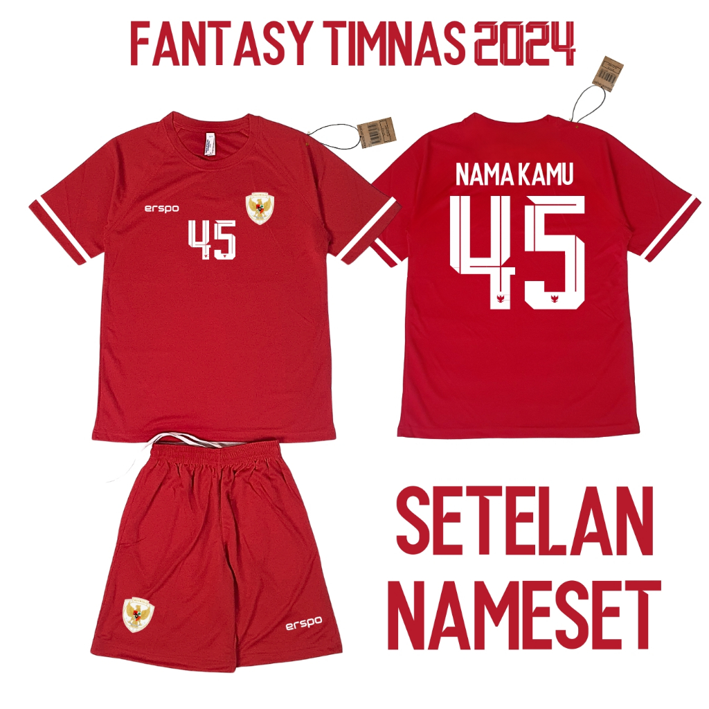 Jual Jersey Timnas Indonesia Erspo Fantasy Home Merah Srjersey | Shopee ...