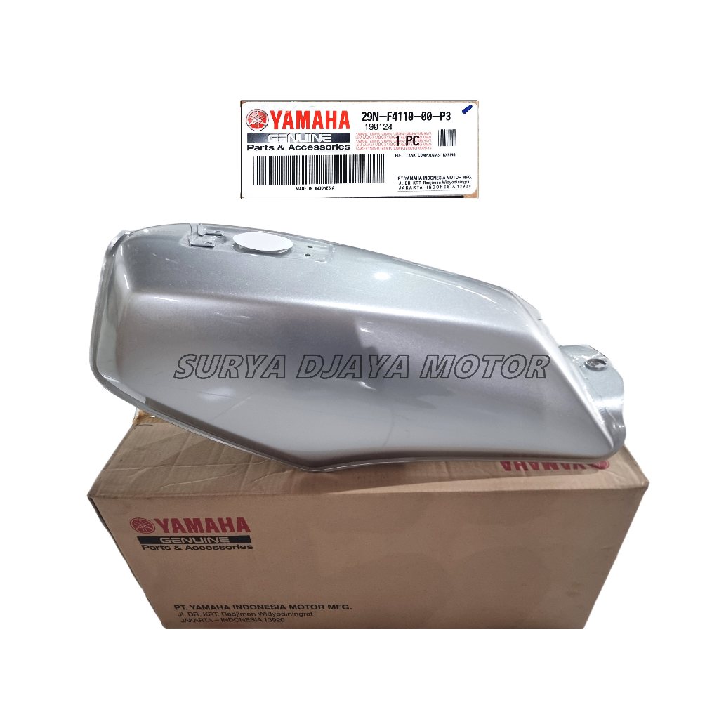 Jual Tangki Tengki Bensin Fuel Tank Rx king Rxking Rxk Silver Original ...