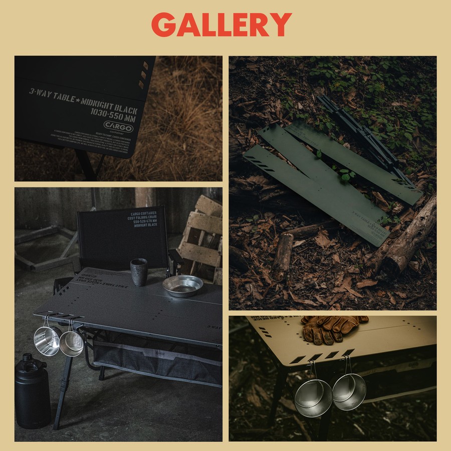 Jual CARGO CONTAINER 3-Way Table Tactical Meja Lipat Camping Portable ...