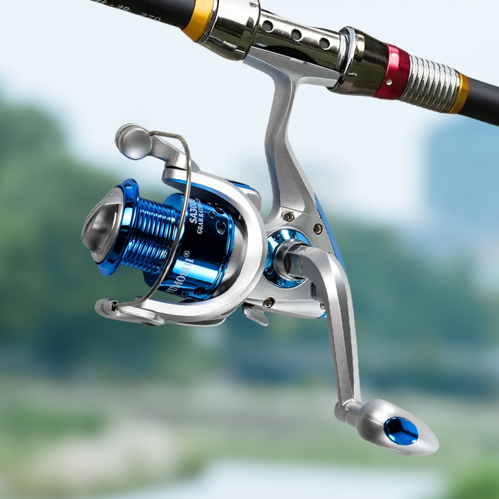 Jual Series Reel Pancing Spinning Fishing 5.5:1 - SA3000 - Silver Blue ...