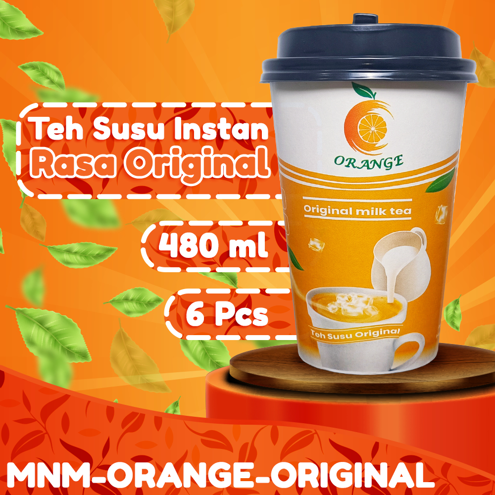 Jual DTG-Milk Tea Mix Rasa Dengan Cup Gelas Bubuk Minuman Milk Tea ...