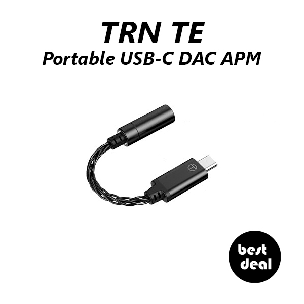 Jual TRN TE Portable DAC AMP USB-C to Dongle KTMicro Chip