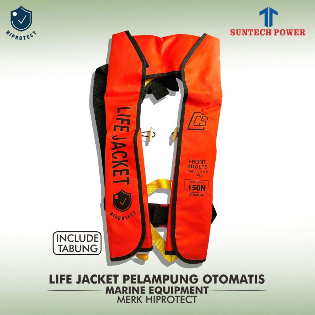 Jual Inflatable Life Jacket Pelampung Merk Hiprotect CCS Certificate ...
