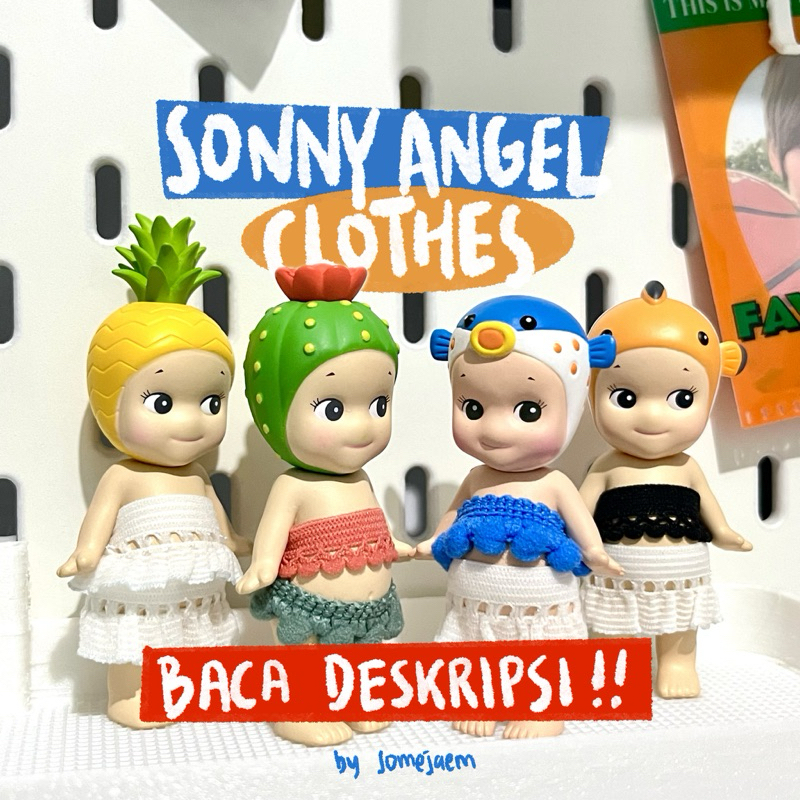 Jual [1/5] Baju Sonny Angel (min buy 2pcs / 1set) — songel clothes top ...