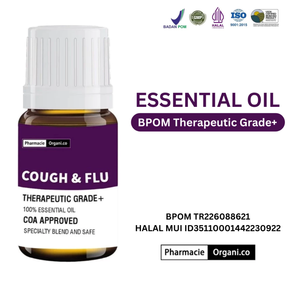 ESSENTIAL OIL THERAPEUTIC GRADE ORGANIC BPOM BY PHARMACIE ORGANICO