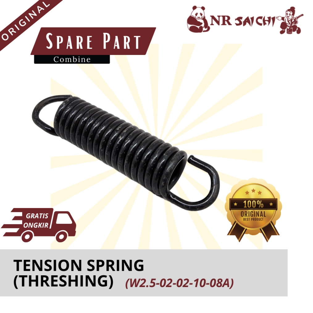 Jual Tension Spring untuk Sparepart Combine Harvester MAXXI BIMO 12 ...