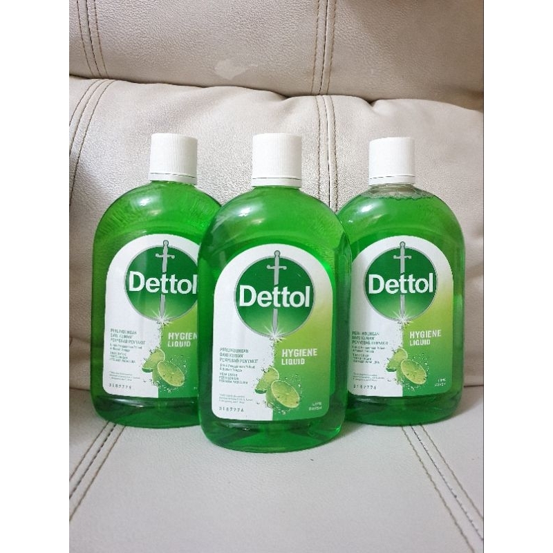Jual Dettol Hygiene Liquid Lime Disinfektan 500ml | Shopee Indonesia