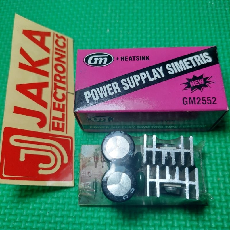 Jual Kit Power Supply Simetric Simetris 1A Output 15V CT GM 2552