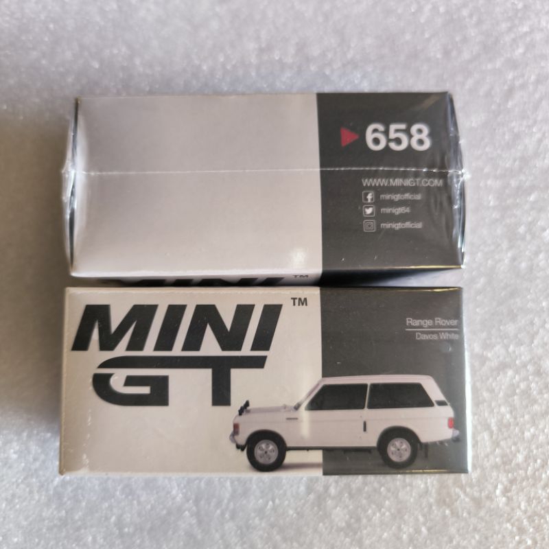 Jual MINI GT 658 RANGE ROVER DAVOS WHITE | Shopee Indonesia