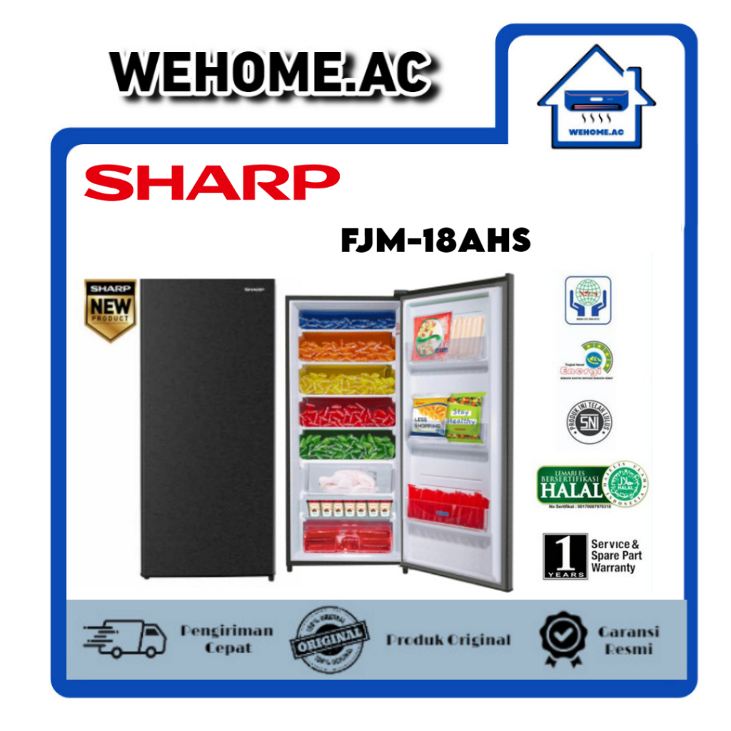 Jual Kulkas Sharp Freezer Kulkas Rak FJM186AHS Kulkas Rak Sharp Kulkas ...